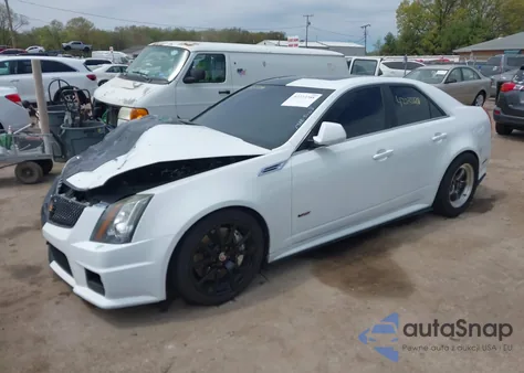 2010 Cadillac Cts-V из США, поврежденный, VIN 1G6DV5EP8A0144020
